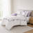 6-Piece Full/Queen Comforter Set,Purple