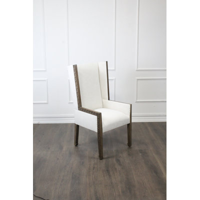 Upholstered Wingback Chair