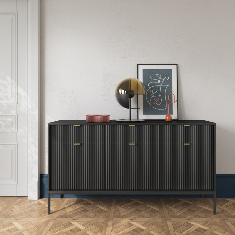 Iriyana 154cm Sideboard, Black