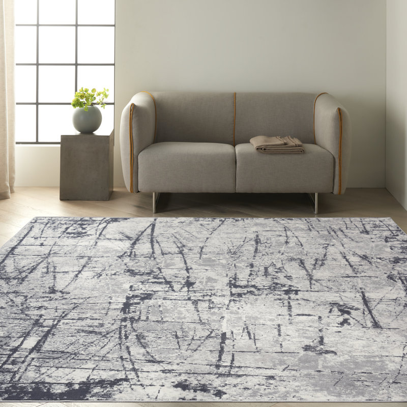 Vapor Abstract Area Rug, Rectangle 160 x 221cm