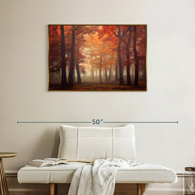 Feel, Floating Frame Gold, 31" X 21"