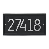 Rectangle Modern Personalized 1-Line Wall Address Plaque