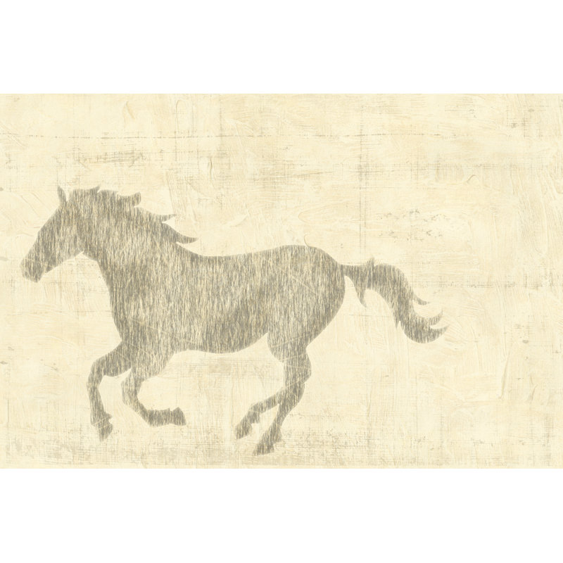 Vintage Horse II by Vision Studio - Wrapped Canvas Print, 30cm H x 46cm W