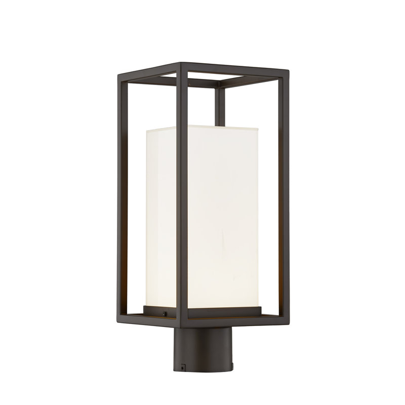 Aykut Pier Mount Light, Opal, Matte Black