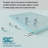 30-32 in.W x 72 in.H Bifold Frameless Glass Shower Door, Folding Frameless Shower Door.-72070143