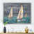 Toile argentée avec cadre d'angle fermé