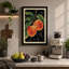 Oranges and Stars Botanical - Wrapped Canvas-651908642-651908654