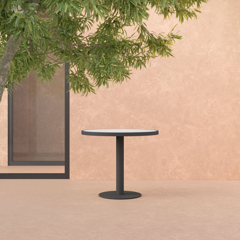 Bordeaux Dining Table - Dekton Top, Charcoal, Helena