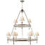 Chapman & Myers Classic Two-Tier Ring Chandelier-51178365-89432763