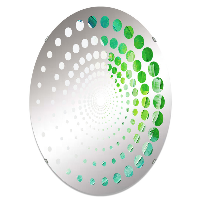 Miroir mural oval, 35,4 po x 23,6 po