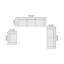 Ensemble de salon modulaire 3 pièces-126615611-126615609