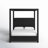 Upholstered Canopy Bed-94398540-94398543