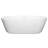 Mermaid 71'' x 33.5'' Soaking Acrylic Bathtub-50480616