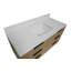 Ensemble de meuble-lavabo simple mural 48 po Mitchell-897695774-897695773