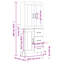 Rohando 3 Door Manufactured Wood Wardrobe-1006164052