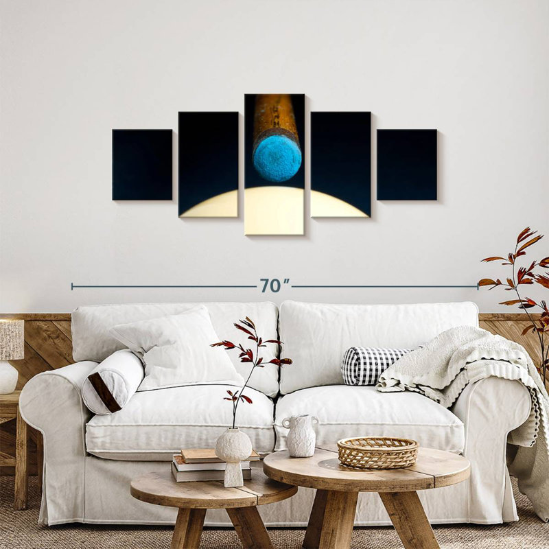'Billiard Goal, 24" H x 55" W