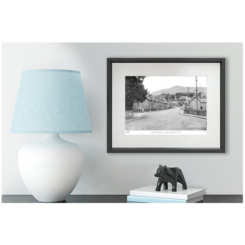 Dolwyddelan, The Square C1955 - Single Picture Frame Print, 60cm H x 80cm W x 2.3cm D