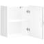 vidaXL Oven Cabinets Kitchen Cabinet Oven Unit 2 pcs Lucca Engineered Wood-130144376