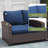 71" Hand-Woven Wicker Outdoor Sofa-1899699215-1899699214