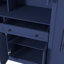 Garde-manger autoportant avec armoire latérale, tablettes de porte et tiroir-2122834571-2133182208