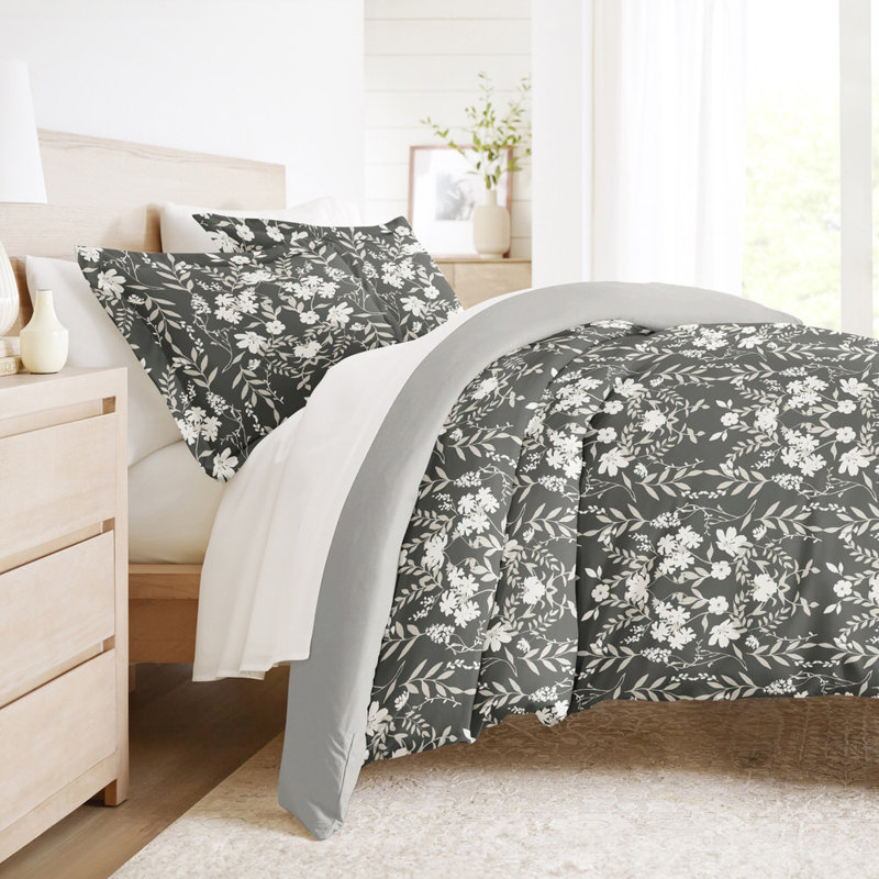 Ensemble de housse de couette en microfibre à motif de literie ultra douce dans Secret Garden