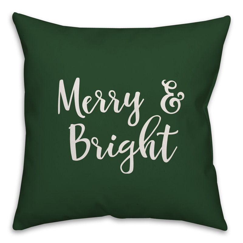  Coussin Merry, Vert foncé, Housse de coussin