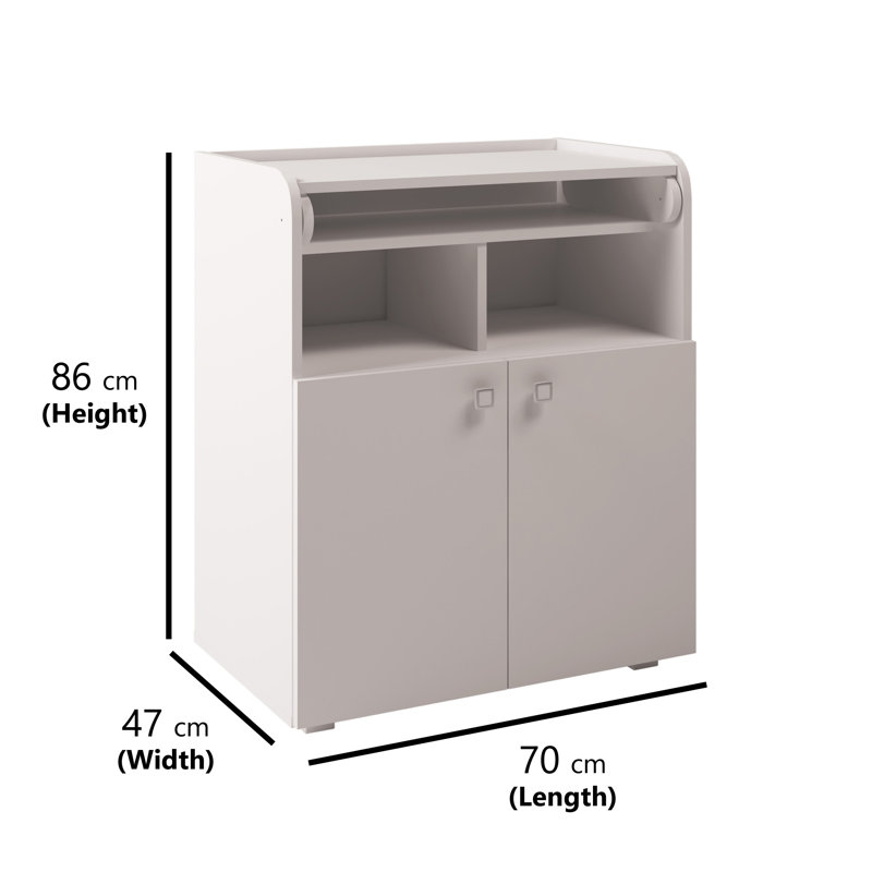 Aarav Changing Table, White