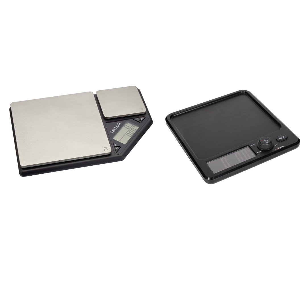Taylor Set of Pro Dual USB Rechargeable Digital Scale, Pro USB Rechargeable Digital Thermometer