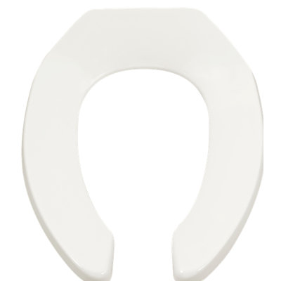 Siège de toilette allongé commercial robuste