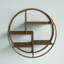 Rachelle 4 Piece Circle Metal Accent Shelf