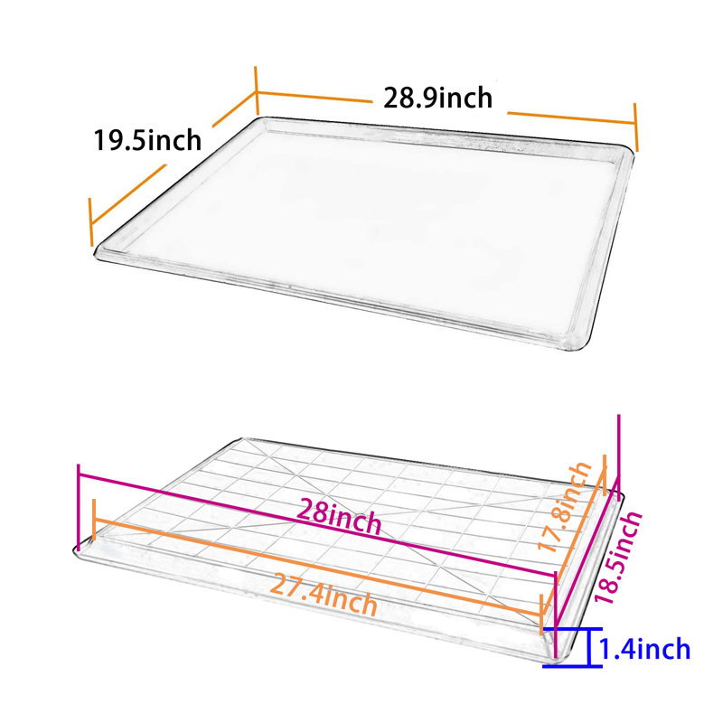 Casserole de remplacement en plastique pour chien Frostia