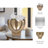 Erso Gold Abyss Arrow Shaped Metal Vase-1409942541