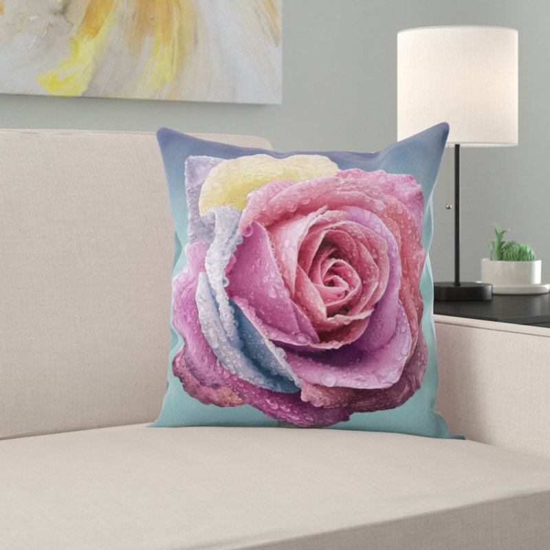 Coussin rose