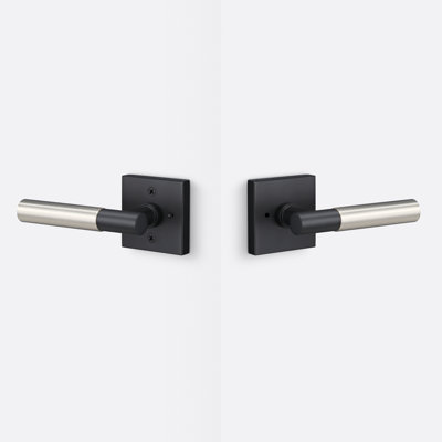 Aspra Square Privacy Rosette, Smooth Grip