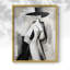 WOMEN Series CV III - reproduction encadrée de qualité supérieure - prête à être accrochée - aucun clou requis