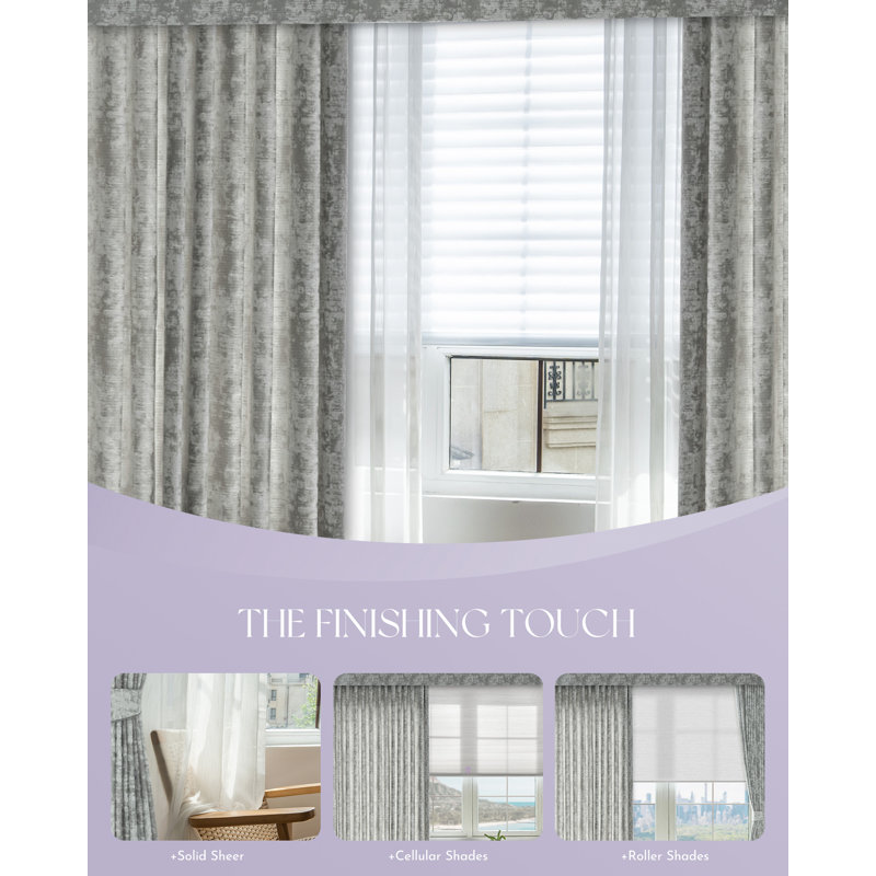  Rideaux intelligents rechargeables compatibles avec la télécommande Alexa de Google Drapes automatiques pour porte coulissante à sens unique ou à tirage divisé Largeur de rideau personnalisable jusqu'à 220 po (blanc pur)