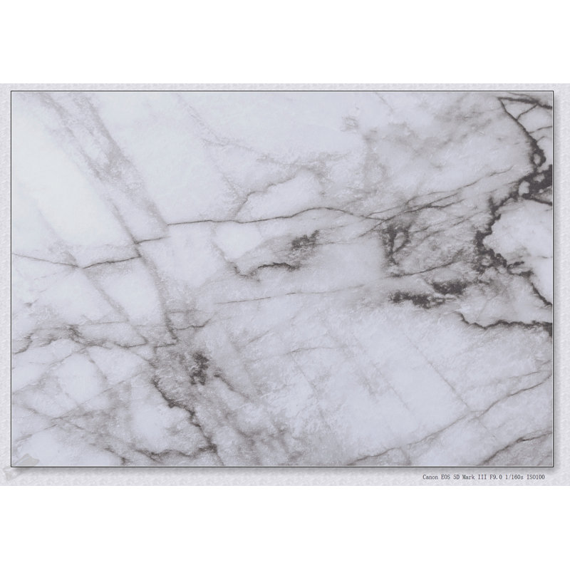 Table d'appoint d'angle étroite avec stratifié en marbre blanc et structure en métal, parfaite pour les entrées et les petits espaces
