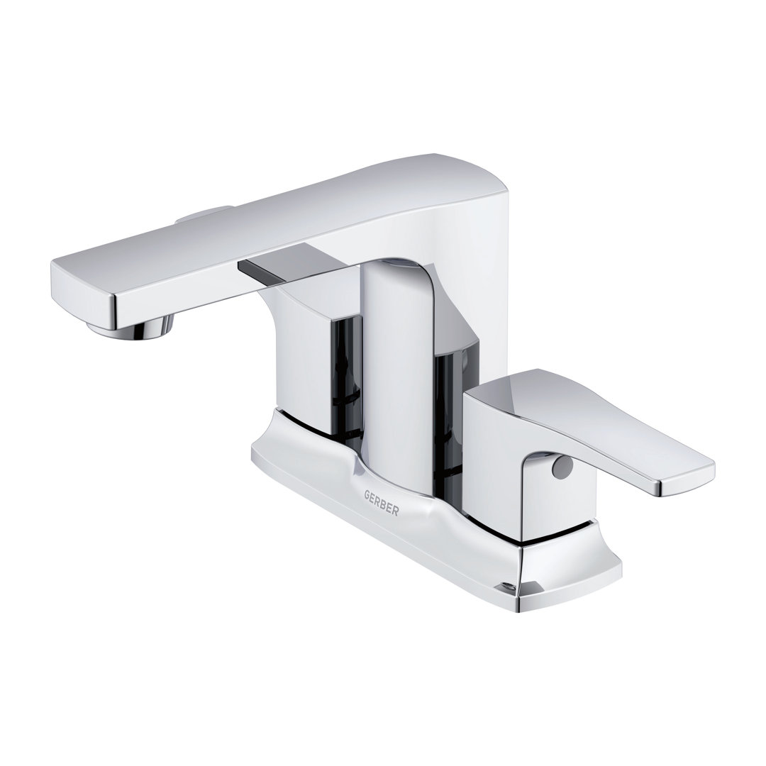 Tribune Two Handle Centerset Bathroom Faucet Gerber 
