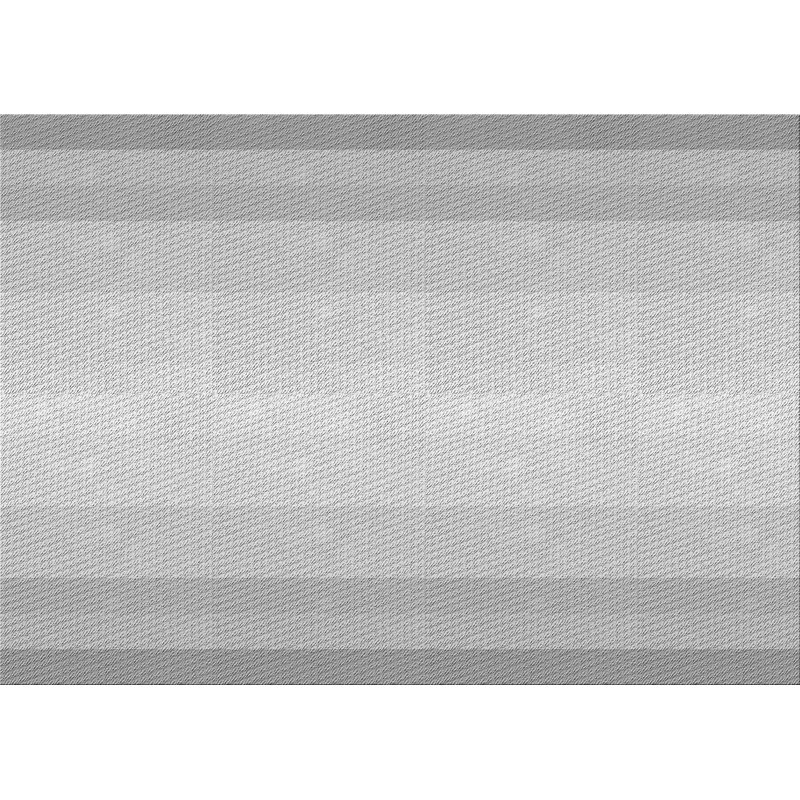 Tapis gris tissé à la machine, Rectangle 6 pi x 9 pi