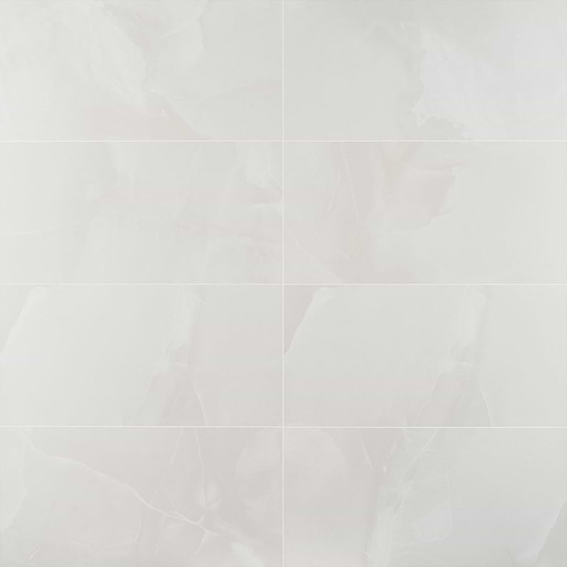 Dreamstone 12X24 Matte Porcelain Tile, Aztec Onyx Bianco Matte