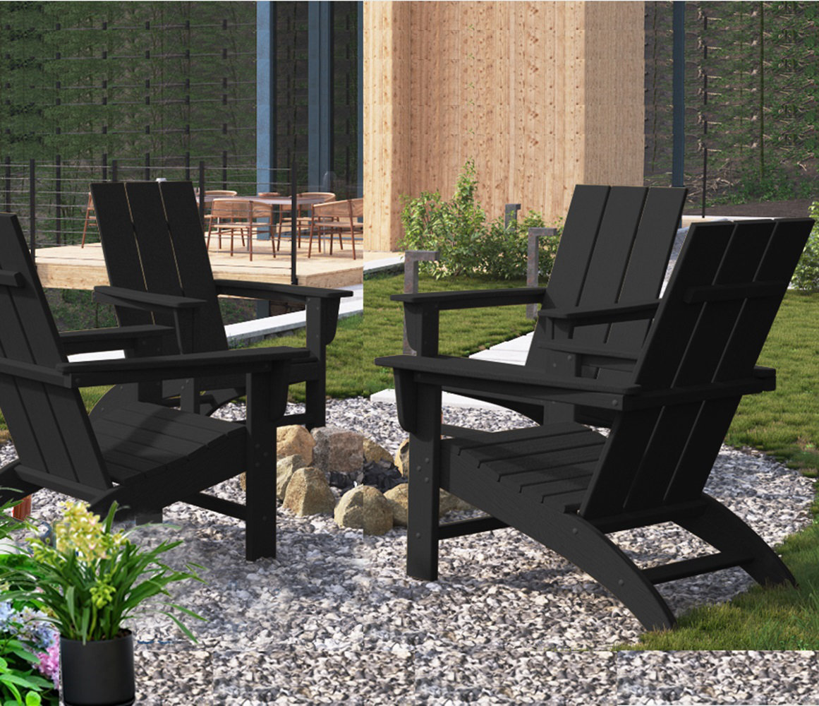 green resin adirondack chairs