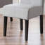 Chaise de salle à manger rembourrée Googe-1317751123
