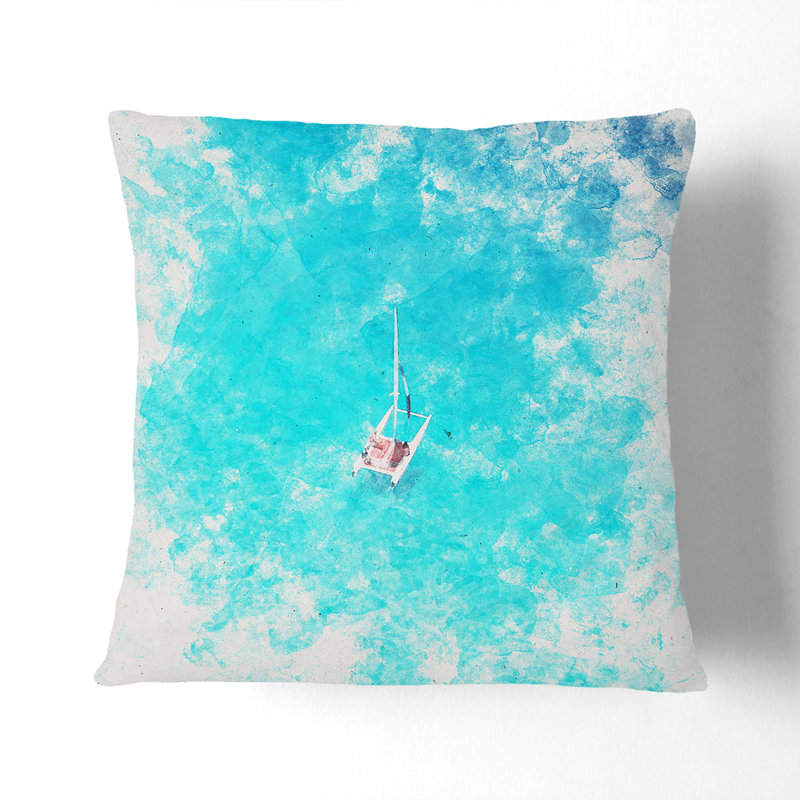 Square Throw Cushion, 55cm H x 55cm W x 20cm D
