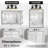 Modern 40X30inch Glossy Bathroom Mirror, Rectangle Vanity Mirror