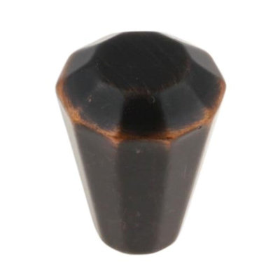 (Paquet de 5) (Paquet de 96) Poignée Melrose bronze 3/4 po avec lumières cuivrées