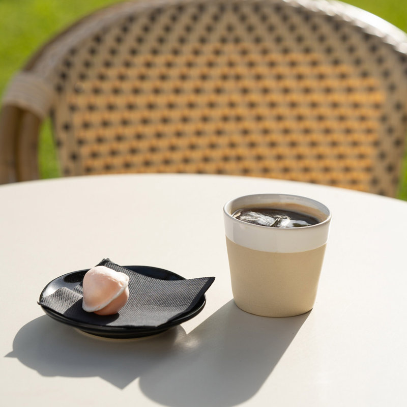 Tasse à espresso en grès Gogrespresso, White