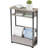 Side Table,3-Tier Slim End Table With Storage Shelf,Modern Sofa Table Thin Side Table For Narrow And Small Spaces, Skinny Bedside Table Small Nightstand With Magazine Rack Space Saving/Oak