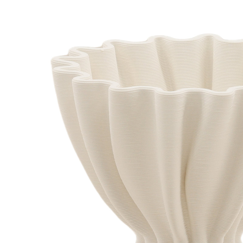 Vase Kyra ivoire