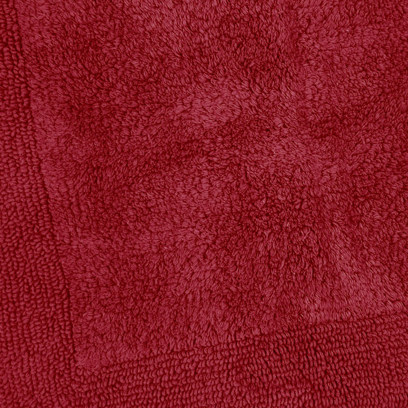 Fredrico Reversible Pedestal Mat, Cranberry