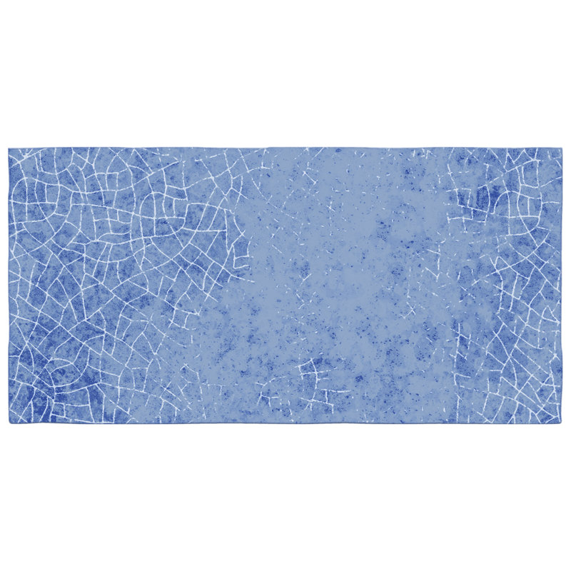 Myst 4 In. X 8 In. Ceramic Wall Tile, Blue